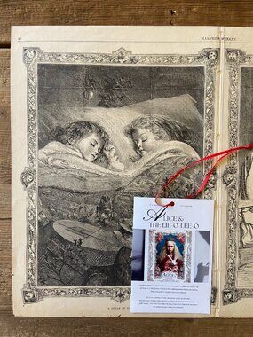 Antique Art Print, Woodcut Engraving, Harpers Weekly